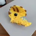 Süße Cartoon Triceratops Haarklammer Acryl Haarklammer für Damen elegante Haarschmuck Accessoires - Triceratops 8,4 cm / Jianyun