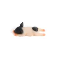 Süßer Simulations Harz liegendes Schwein Kühlschrankmagnet 3D Cartoon Tier Dekoration Detail - Springende Figur mit schwarzem Kopf und Gesäß