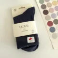 Autumn winter women solid color mid tube socks with comfortable wide rib stretch fit. - One Size / Dark Gray