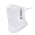 Mascarilla facial de protección solar de malla transpirable de verano seda de hielo pesca - Blanco