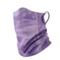 Maschera facciale viola batik ciclismo all'aperto scaldacollo traspirante con orecchio - Viola