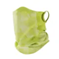 Maschera faciale con passanti per orecchie tie-dye, ghetta da collo per ciclismo. - Giallo