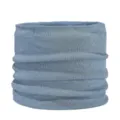 Einfarbiger winddichter, warmer Nackenschutz Winter Fleece Strickschal fuer Damen und Herren - Himmelblau