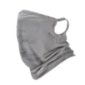 Masque facial de protection solaire de sport en plein air en soie de glace respirante gris. - Gris