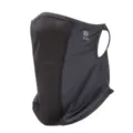 Atmungsaktive Eisseide Sonnenschutz Gesichtsmaske Outdoor Radfahren UV Schutz Maske grau - Dunkelgrau