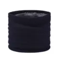 Verdickter Fleece Winter Halswärmer, einfarbiger Strick Thermoschal für Damen und Herren. - Marineblau