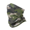 Camouflage Ice Silk Face Mask, Outdoor Cycling Sun Protection Neck Gaiter Variant. - Camo Green