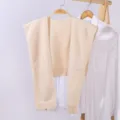 Beiger Strick Bolero Schal für Damen, leichtes Sommer Klimaanlagen Zimmer Schulterwärmer. - Beige
