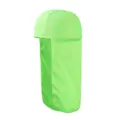 Detailansicht Sonnenkappe in Neongrün mit Nackenschutz, atmungsaktives Mesh für Outdoorsport. - Einheitsgröße / Fluoreszierendes Grün