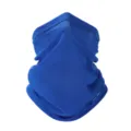 Atmungsaktive blaue Eisseide Sonnenschutz Gesichtsmaske und Nackenschutz für Outdoor - Leuchtendes Blau