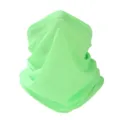 Hellgrüne Eisseide Sonnenschutz Gesichtsmaske, atmungsaktive Netz-Nackengamasche für Outdoor. - Obstgrün
