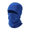Winter Fleece Sturmhaube Outdoor Radfahren warme Gesichtsmaske winddichte Muetze Nackenwaermer - Klein-Blau