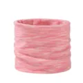 Rosa verlauf gestrickter Halswärmer, dünner Winter warmer Infinity Schal Kragen für Damen Alltag. - Pfirsich