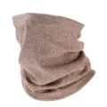 Einfarbiger Strick Nackenschwärmer Winter warmer falscher hoher Kragen Schal Outdoor. - Khaki