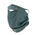 Summer sun protection face mask ice silk breathable outdoor cycling ear hanging shield - Wavy Ear-Loop Face Mask - Sea Blue