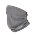 Graue atmungsaktive Ohrschlaufe Sonnenschutz Gesichtsmaske für den Outdoor-Sport. - Grau