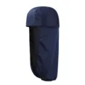 Dunkelblaue Outdoor-Sonnenschutzkappe mit Nackenschutz, atmungsaktives Meshgewebe Angeln. - Einheitsgröße / Marineblau