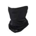 Masque facial cyclisme respirant été noir guêtre de cou en soie glacée plein air. - Noir