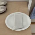 Chaussettes mi-hautes côtelées unies pour hommes et femmes, idéales pour le printemps. - Taille unique / Blanc Châtaigne d'eau