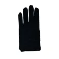 Gants courts elastiques noirs pour enfants pour danse etiquette performance protection - Taille unique / Noir