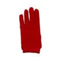 Gants extensibles courts rouges pour enfants danse spectacle, fine protection solaire. - Taille unique / Rouge