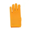Gants de danse courts orange pour enfants, tissu de soie de lait extensible pour protection. - Taille unique / Orange