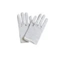 Witte korte kant handschoenen voor dames en kinderen, elegante zomer thee feest bal accessoires. - Eén maat / Wit