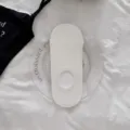 Chaussettes invisibles fines en maille blanche pour femme d'ete respirantes antiderapantes. - Taille unique / Blanc Crème