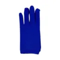 Guanti da danza corti blu in seta di latte per bambini elastici protezione solare. - Taglia unica / Blu