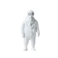 Miniatur weisse Gasmaske Figur Bonsai Landschaftsbau Spielzeug kreative Desktop Ornament Deko - Schutzanzug Biowissenschaftler / Einzelpreis