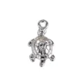 Stainless steel cute turtle pendant for DIY necklace bracelet making jewelry findings metal charm accessory - Small Turtle (4)