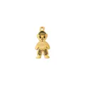 Gold metal little boy DIY charm pendant for handmade jewelry making accessories. - Little Boy