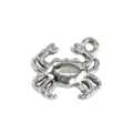 Pendentif breloque crabe en acier inoxydable pour colliers, bracelets et bijoux faits main. - Crabe 3D (32)