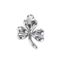 Silver clover pendant charm DIY jewelry accessories for handmade bracelets necklaces - Clover Pendant