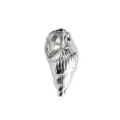 Pendentif coquillage en acier inoxydable breloque conque 3D pour fabrication de bijoux collier - Conque Pointue à Rayures Verticales (39)