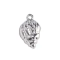 Pendentif coquillage en acier inoxydable pour collier bracelet bricolage bijoux - Conque (43)