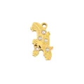 Vergulde wolk maan strass hanger bedel voor DIY handgemaakte ketting armband sieraden. - Strass Vallende Ster