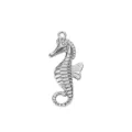 Pendentif charm hippocampe 3D en acier inoxydable pour fabrication de bijoux collier bracelet - 50 Grand hippocampe à rayures