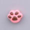 Schattige roze kattenpoot koelkastmagneet van hars creatieve dierenpalm decoratie - Roze kattenpoot