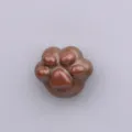 Bruine kattenpoot koelkastmagneet schattig dier hars magnetische sticker decoratie variant - Koffiebruine kattenpoot