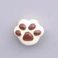 Schattige kattenpoot koelkastmagneet, Koreaanse stijl hars magnetische sticker voor keuken. - Beige kattenpoot