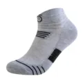 Atmungsaktive Herren Sportsocken Low-Cut Mesh Laufschuhe Socken Grau Fitness-Mode - Einheitsgröße / Grau