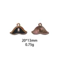 Piratenhoed geëmailleerd legering hanger DIY sieraden accessoire 20x13mm voor sleutelhangers. - Piratenhoed Schedel Stijl (#5)