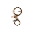 Golden metal keychain lobster clasp brooch accessory detail shot for DIY crafts and jewelry making. - Style 3 / 10 Pieces/Pack