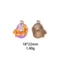 Paasei konijn metaal hanger emaille sleutelhanger diy sieraden accessoires 18x22mm - Sportballen