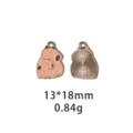 Schattige Capibara Geemailleerde Hanger 13x18mm Legering DIY Sieraden Accessoires voor Sleutelhangers. - Wereldbol Kraal