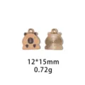 Schattige capibara legering emaille hanger DIY sieraden accessoire sleutelhanger - Bloem & Streep