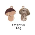 Alloy paddestoel bedel hanger DIY schattige sieraden accessoires voor sleutelhanger - Up Huis Ballon
