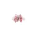 Breloques en métal coquillage 3D rose, accessoires bijoux DIY en alliage, pendentifs porte-clés - Conque Rose