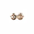 Gouden legering maan ster DIY sieraden bedels hangers schattige hemelse accessoires knutselen - #5 Witte sikkelmaan